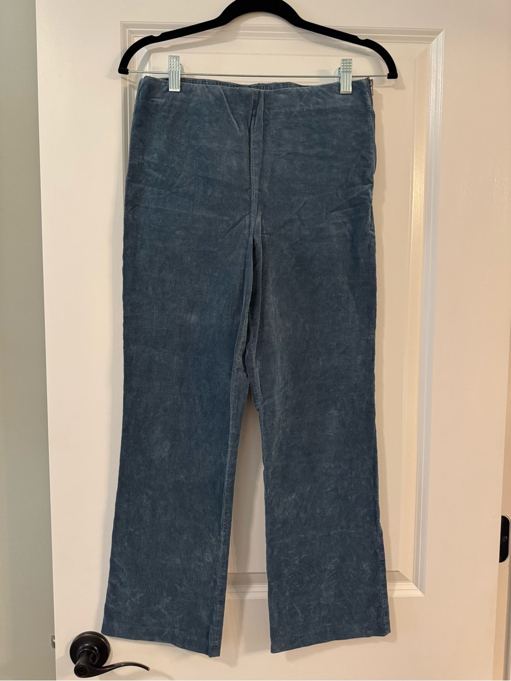 ecru Women's Flare Corduroy Jeans in Teal